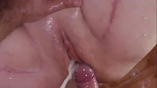 Close up pussy fuck big final squirting